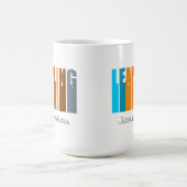 閏年誕生日生まれ2月29日リープリング コーヒーマグカップ (中央)