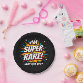 閏年誕生日2月29日うるう日誕生日 ペーパープレート (パーティー)