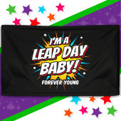 閏年誕生日2月29日うるう日誕生日 横断幕