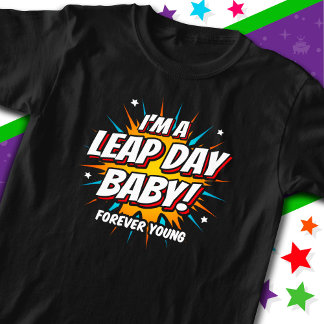 閏年誕生日2月29日うるう日誕生日 Tシャツ