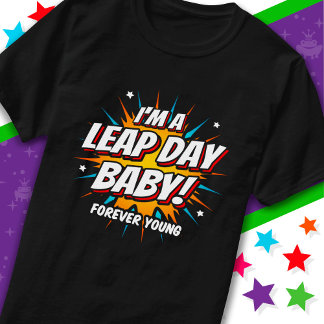閏年誕生日2月29日うるう日誕生日 Tシャツ