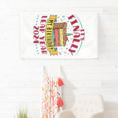 閏年2024やっと私の誕生日 横断幕 (インサイチュ)