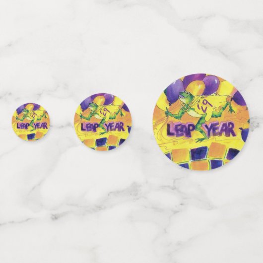 閏年 コンフェッティ (正面)
