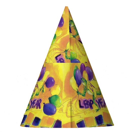 閏年 パーティーハット (裏面)