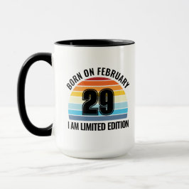 閏日誕生日2月29日 コーヒーマグカップ