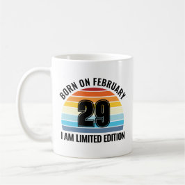 閏日誕生日2月29日 コーヒーマグカップ