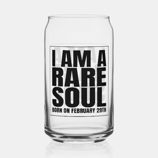 閏日2月29日うるう年誕生日Aレアソウル ガラス缶 (裏面)