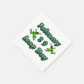 閏日2月29日 スタンダードカクテルナプキン (角)