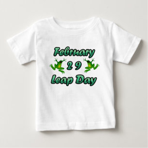 閏日2月29日 ベビーTシャツ