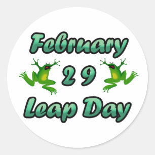 閏日2月29日 ラウンドシール
