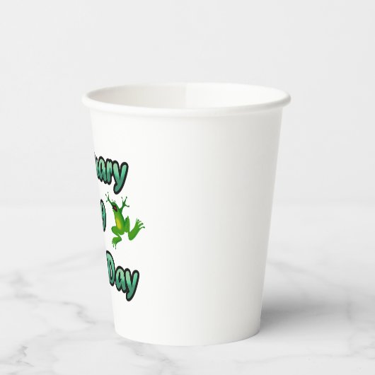 閏日2月29日 紙コップ (左)