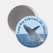 閏日2024年2月29日 マグネット (正面/裏面)