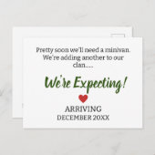 間かわいらしもなくミニバンが必要だ。追加する ポストカード (正面/裏面)