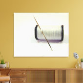 間に合う縫い目 キャンバスプリント (インサイチュ (リビング))