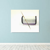 間に合う縫い目 キャンバスプリント (インサイチュ (ウッドフロア))