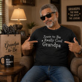 間もなくおじいちゃんになる妊娠報告ギフト Tシャツ