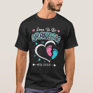 間もなくおばあちゃんになれる2022年の新生児がおもしろい安野を暴露 Tシャツ