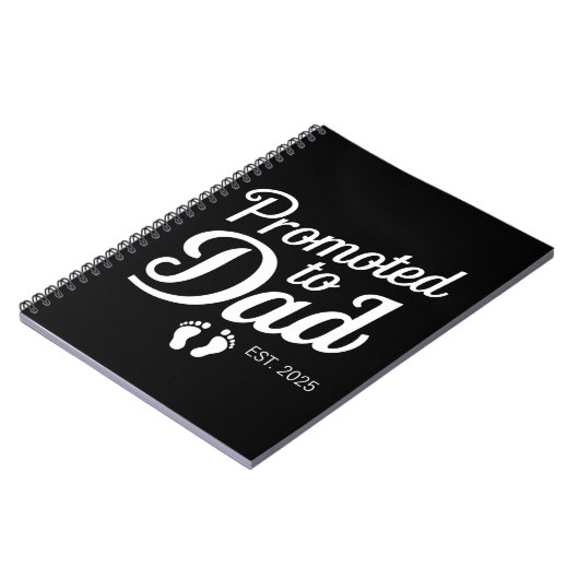 間もなくパパEst 2025におもしろい昇格してパパ ノートブック (左側)