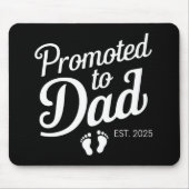 間もなくパパEst 2025におもしろい昇格してパパ マウスパッド (正面)