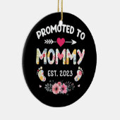間もなくママに昇進2023年 セラミックオーナメント (右)