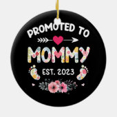 間もなくママに昇進2023年 セラミックオーナメント (裏面)