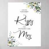 間もなくミセスになる方へのキスを数えてサイン ポスター (正面)