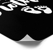 間もなく兄弟女性おもしろい妊娠に昇進する ポスター (角)