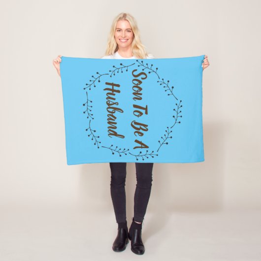 間もなく夫になる フリースブランケット (インサイチュ)