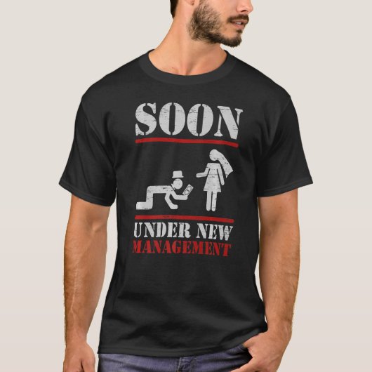 間もなく新しい管理者に Tシャツ (正面)