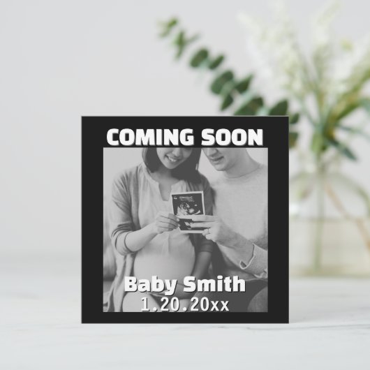 間もなく来のソーシャルメディ男女兼用ア 案内状 (スタンド正面)