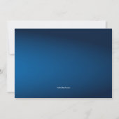 間もなく来の少年の妊娠の発表 案内状 (裏面)