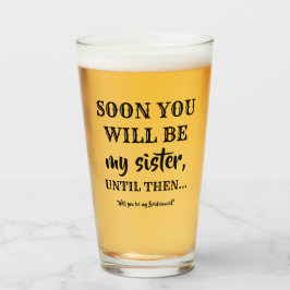 間もなく私の妹になる – Bridesmaid提案 タンブラーグラス
