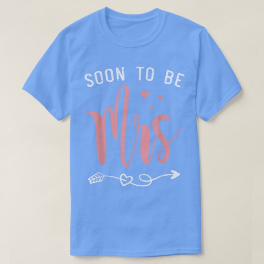 間もなく花嫁パーティー ブライズシャワー ブラ Tシャツ (デザイン正面)