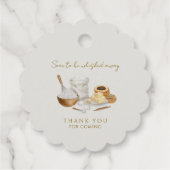 間もなく運び去られる花嫁のシャワー フェイバータグ (裏面)