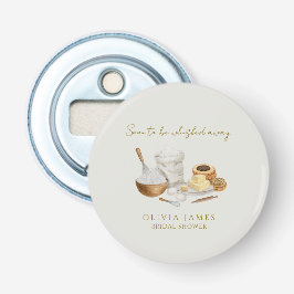 間もなく運び去られる花嫁のシャワー 栓抜き