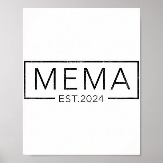 間もなくMema 2024母親の日Mema Est 2024 ポスター (正面)