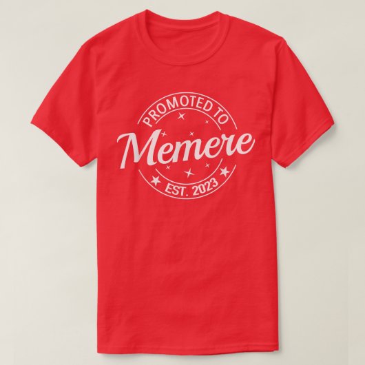 間もなくMemere 2023に昇進し、祖母のプレグナン Tシャツ (デザイン正面)