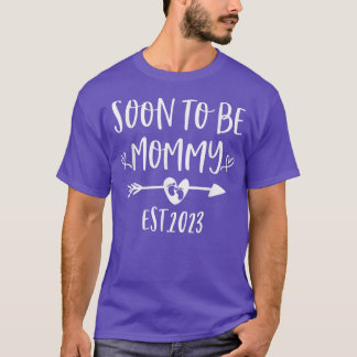 間もなくMommy Est 2023妊娠発表G Tシャツ
