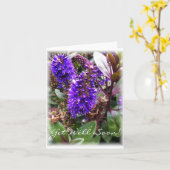 間パーソナライズされたもなくノートカードを取得 カード (黄色い花)