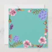 間パーソナライズされたもなく回復する シーズンカード (裏面)