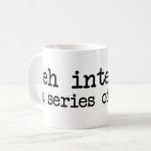 間合 コーヒーマグカップ (正面左)