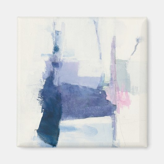 間奏曲 |青の抽象芸術 マグネット (正面)