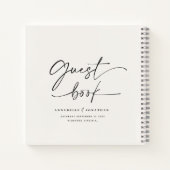 間引きゲストブックナチュラルクリミニマルーム ノートブック (裏面)