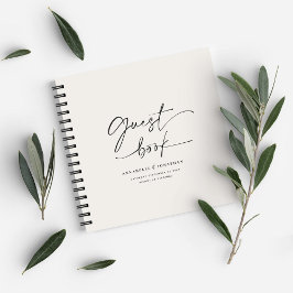 間引きゲストブックナチュラルクリミニマルーム ノートブック