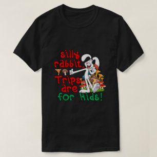 間抜けうさぎ子供へ Tシャツ