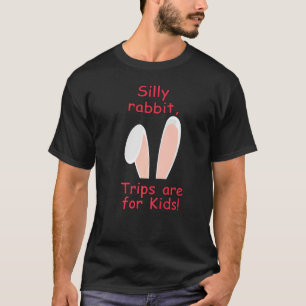 間抜けうさぎ子供へ Tシャツ