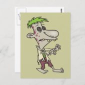 間抜けおっちょこちょいのゾンカートゥー ポストカード (正面/裏面)