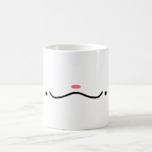 間抜けおっちょこちょいの顔 コーヒーマグカップ
