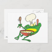 間抜けおもしろい料理 ポストカード (正面/裏面)