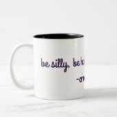 間抜けがあって下さい、正直があって下さい、親切があって下さい。 -エマーソン ツートーンマグカップ (左)